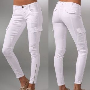 J brand white jeans